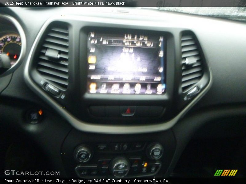 Bright White / Trailhawk Black 2015 Jeep Cherokee Trailhawk 4x4