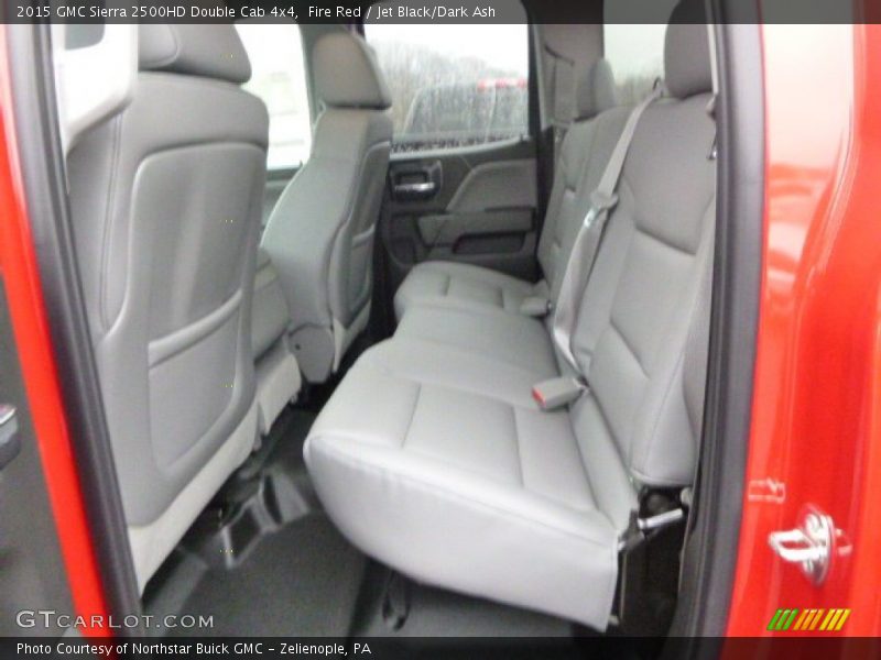 Fire Red / Jet Black/Dark Ash 2015 GMC Sierra 2500HD Double Cab 4x4