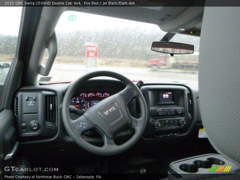 Fire Red / Jet Black/Dark Ash 2015 GMC Sierra 2500HD Double Cab 4x4