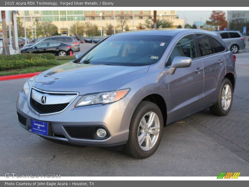 Forged Silver Metallic / Ebony 2015 Acura RDX Technology