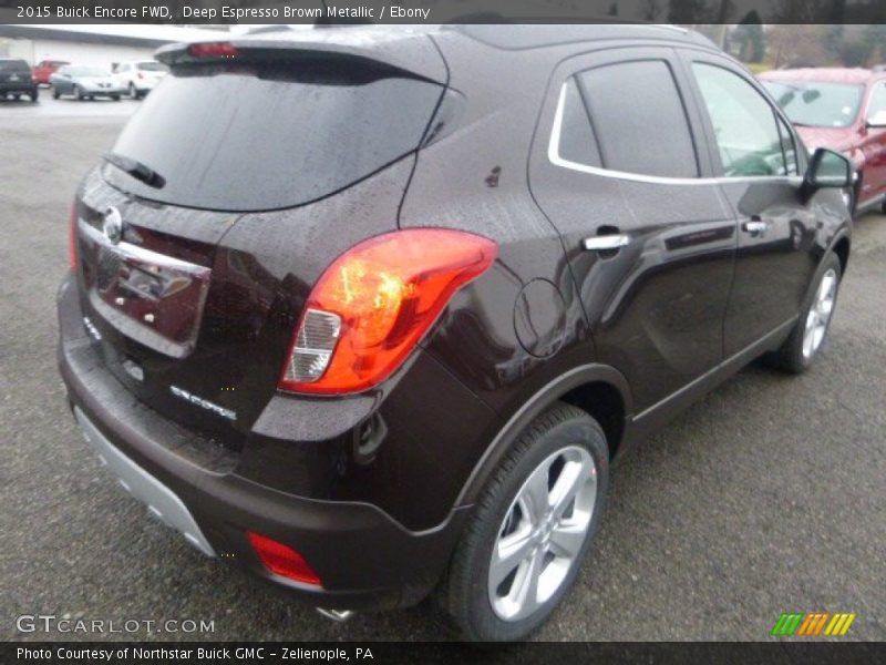 Deep Espresso Brown Metallic / Ebony 2015 Buick Encore FWD