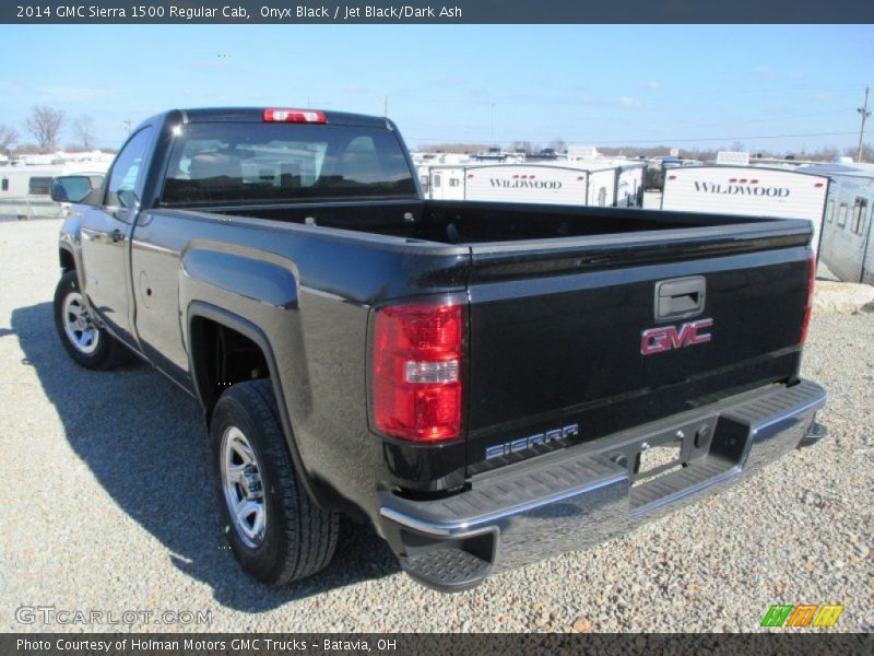 Onyx Black / Jet Black/Dark Ash 2014 GMC Sierra 1500 Regular Cab