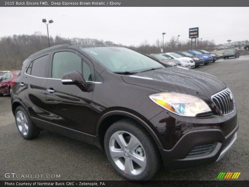 Deep Espresso Brown Metallic / Ebony 2015 Buick Encore FWD