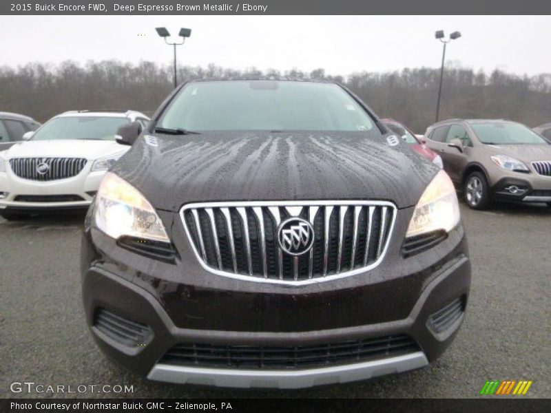 Deep Espresso Brown Metallic / Ebony 2015 Buick Encore FWD