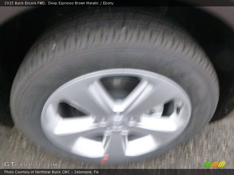 Deep Espresso Brown Metallic / Ebony 2015 Buick Encore FWD