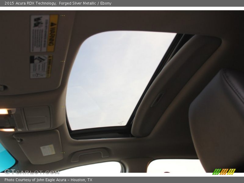 Forged Silver Metallic / Ebony 2015 Acura RDX Technology
