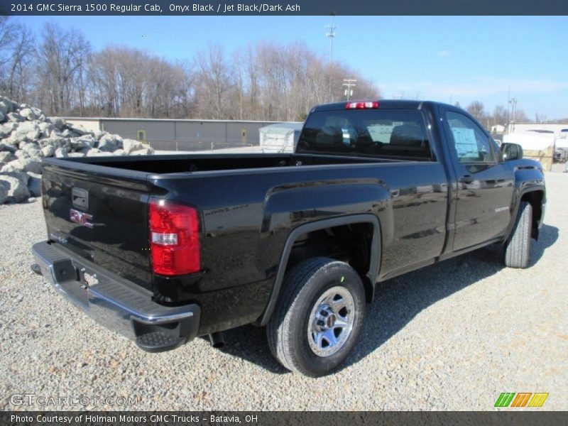 Onyx Black / Jet Black/Dark Ash 2014 GMC Sierra 1500 Regular Cab