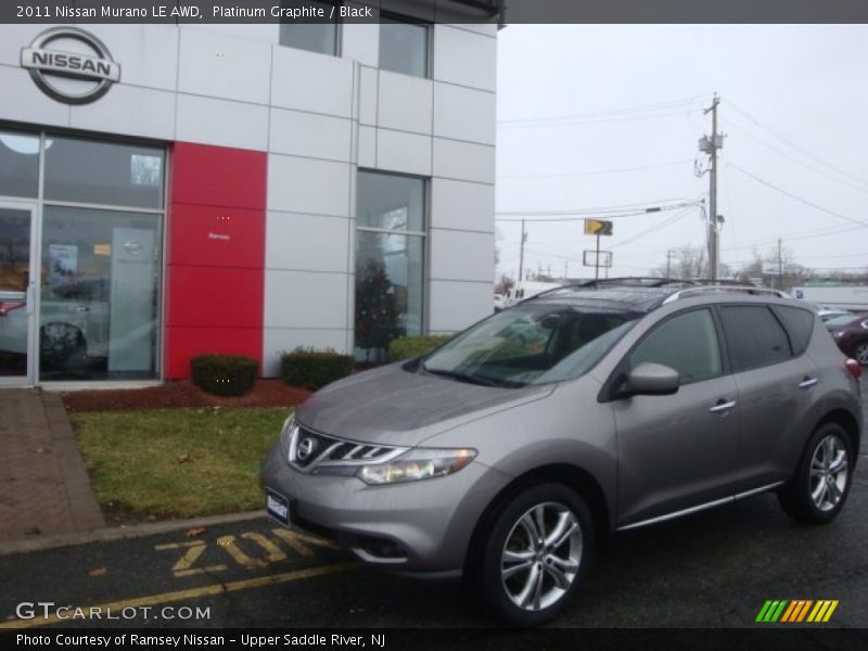 Platinum Graphite / Black 2011 Nissan Murano LE AWD