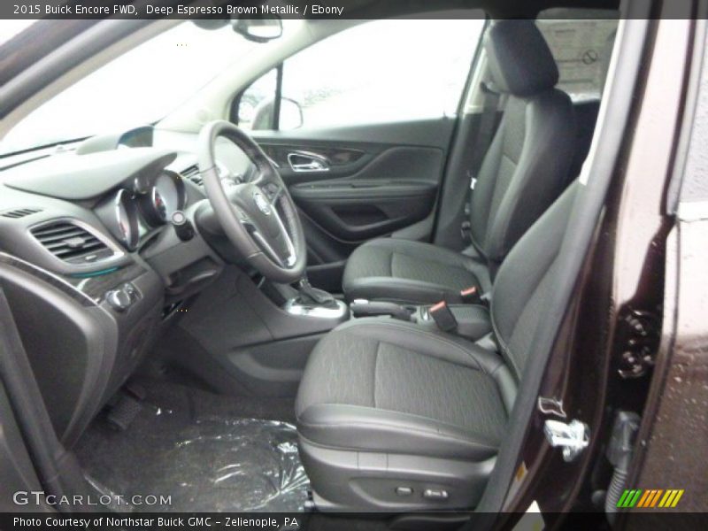 Deep Espresso Brown Metallic / Ebony 2015 Buick Encore FWD