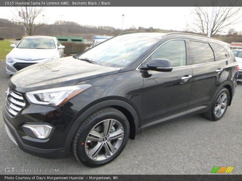 Front 3/4 View of 2015 Santa Fe Limited AWD