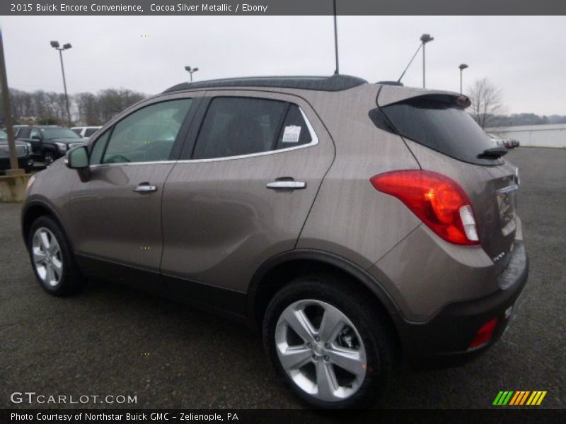 Cocoa Silver Metallic / Ebony 2015 Buick Encore Convenience