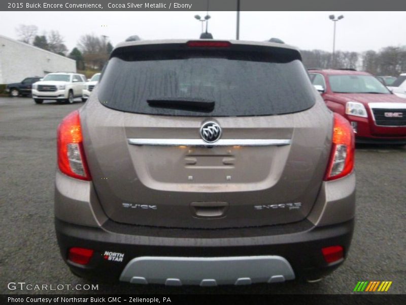 Cocoa Silver Metallic / Ebony 2015 Buick Encore Convenience