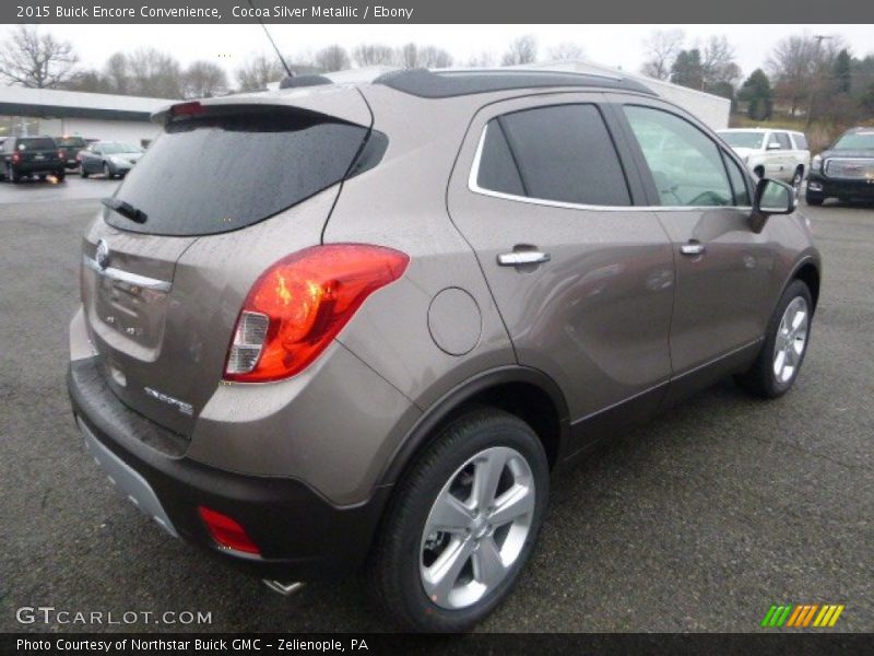 Cocoa Silver Metallic / Ebony 2015 Buick Encore Convenience