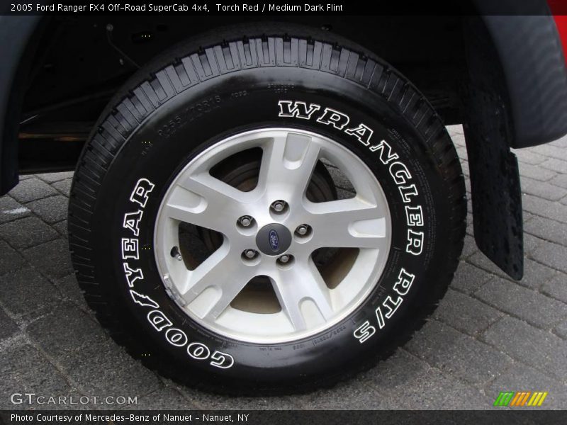 Torch Red / Medium Dark Flint 2005 Ford Ranger FX4 Off-Road SuperCab 4x4