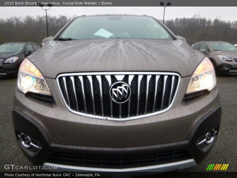 Cocoa Silver Metallic / Ebony 2015 Buick Encore Convenience