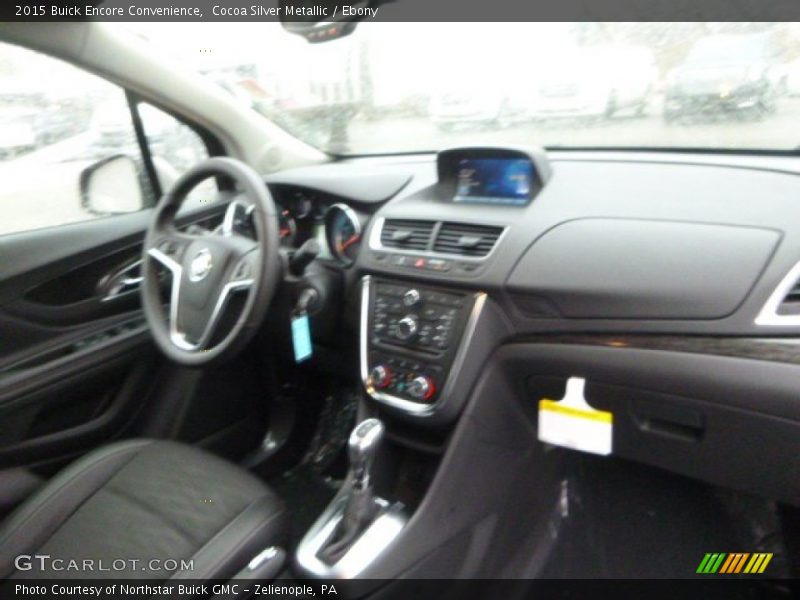 Cocoa Silver Metallic / Ebony 2015 Buick Encore Convenience