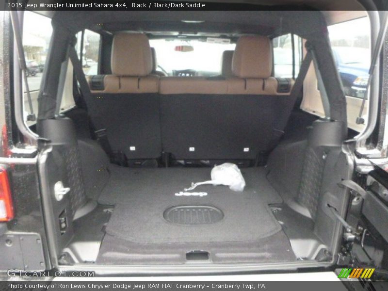 Black / Black/Dark Saddle 2015 Jeep Wrangler Unlimited Sahara 4x4