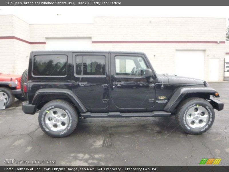 Black / Black/Dark Saddle 2015 Jeep Wrangler Unlimited Sahara 4x4