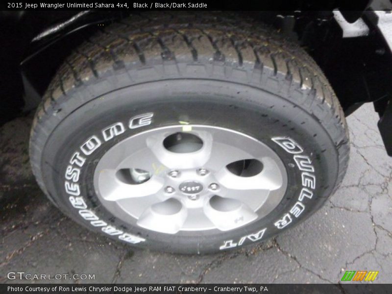 Black / Black/Dark Saddle 2015 Jeep Wrangler Unlimited Sahara 4x4
