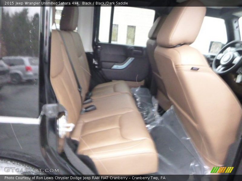 Black / Black/Dark Saddle 2015 Jeep Wrangler Unlimited Sahara 4x4