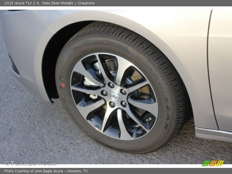 Slate Silver Metallic / Graystone 2015 Acura TLX 2.4