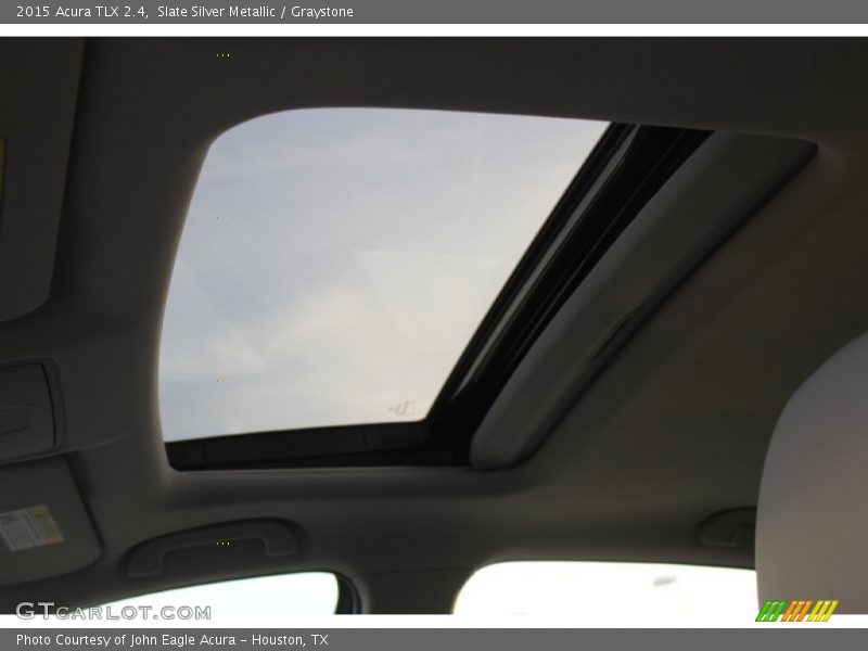 Slate Silver Metallic / Graystone 2015 Acura TLX 2.4