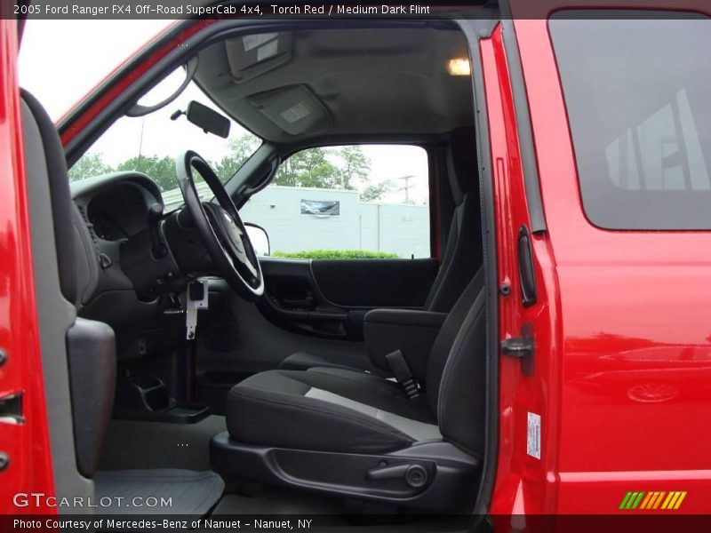 Torch Red / Medium Dark Flint 2005 Ford Ranger FX4 Off-Road SuperCab 4x4