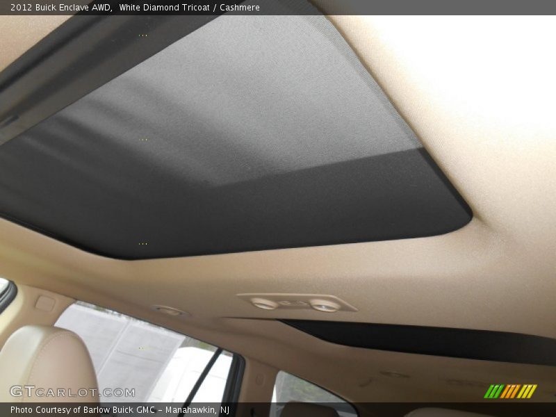 White Diamond Tricoat / Cashmere 2012 Buick Enclave AWD