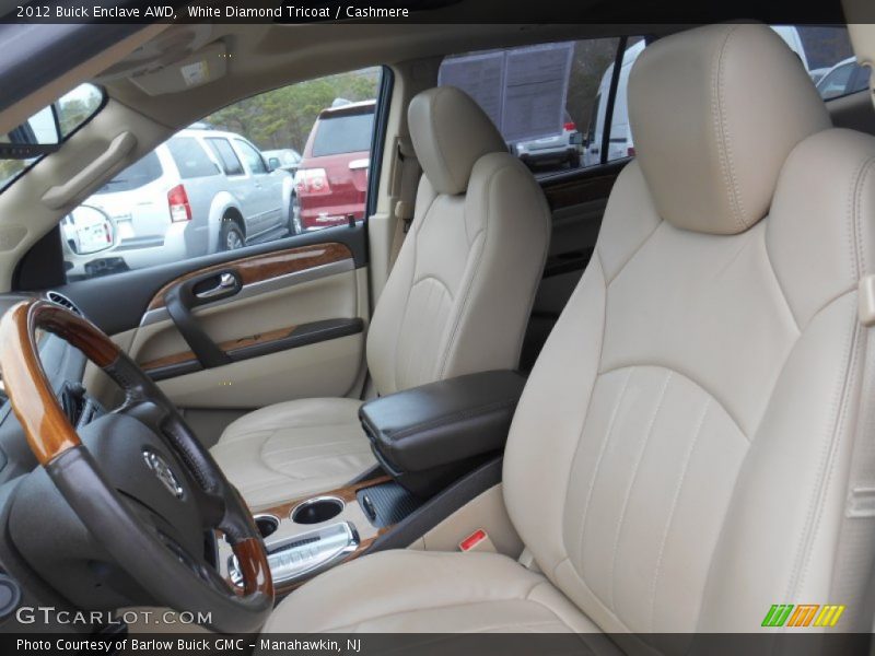 White Diamond Tricoat / Cashmere 2012 Buick Enclave AWD