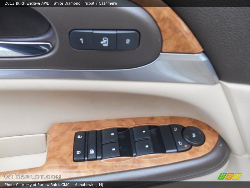White Diamond Tricoat / Cashmere 2012 Buick Enclave AWD