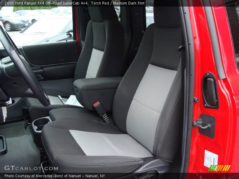 Torch Red / Medium Dark Flint 2005 Ford Ranger FX4 Off-Road SuperCab 4x4