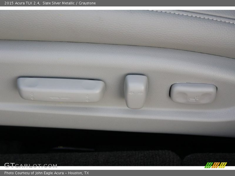 Slate Silver Metallic / Graystone 2015 Acura TLX 2.4