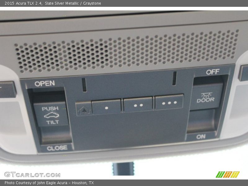 Slate Silver Metallic / Graystone 2015 Acura TLX 2.4