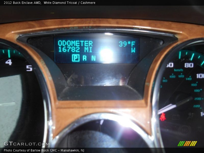 White Diamond Tricoat / Cashmere 2012 Buick Enclave AWD