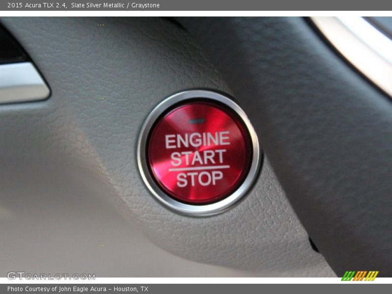 Slate Silver Metallic / Graystone 2015 Acura TLX 2.4