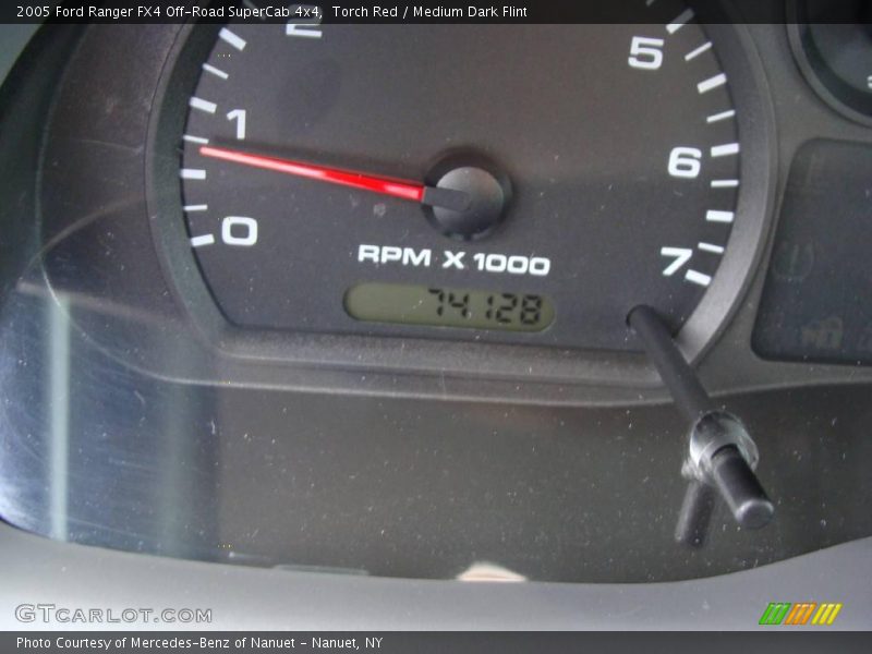 Torch Red / Medium Dark Flint 2005 Ford Ranger FX4 Off-Road SuperCab 4x4