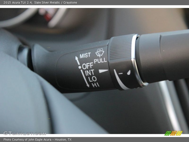 Slate Silver Metallic / Graystone 2015 Acura TLX 2.4