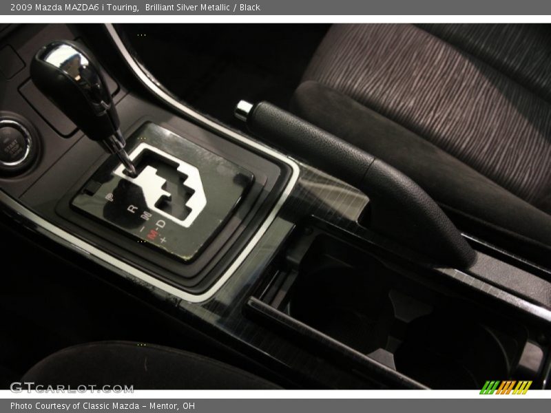 Brilliant Silver Metallic / Black 2009 Mazda MAZDA6 i Touring