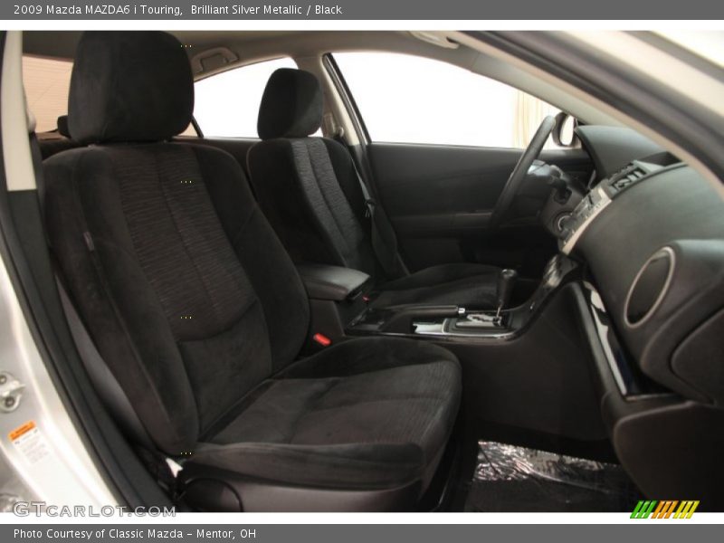 Brilliant Silver Metallic / Black 2009 Mazda MAZDA6 i Touring