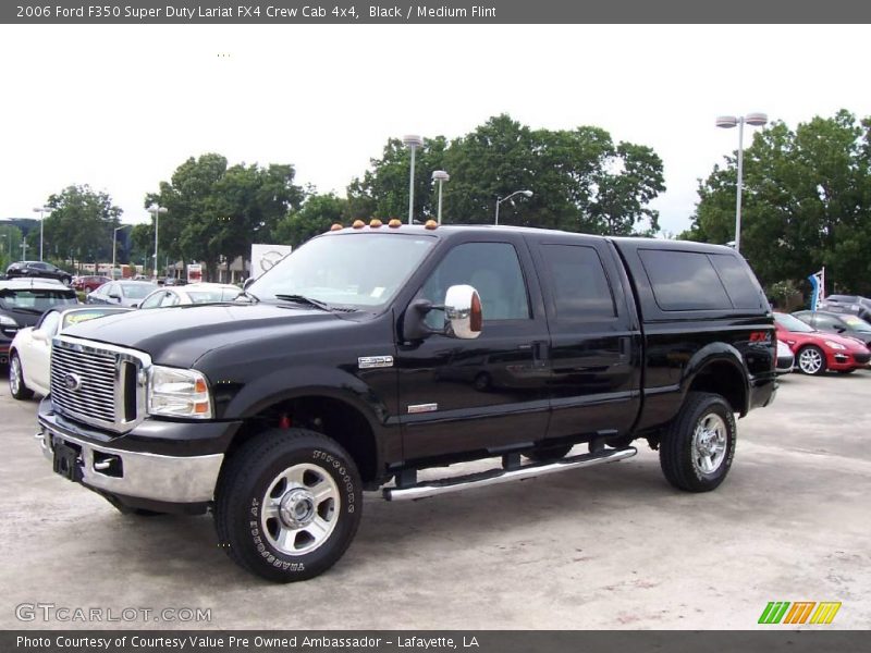 Black / Medium Flint 2006 Ford F350 Super Duty Lariat FX4 Crew Cab 4x4