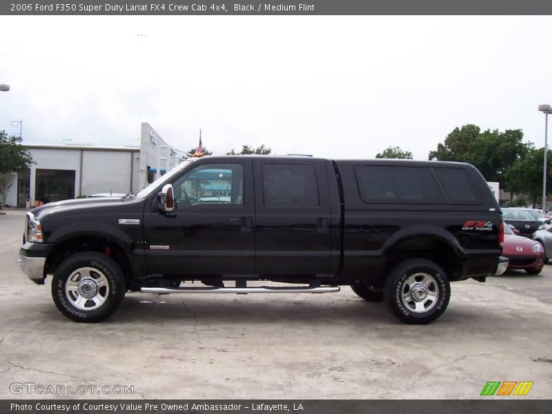 Black / Medium Flint 2006 Ford F350 Super Duty Lariat FX4 Crew Cab 4x4