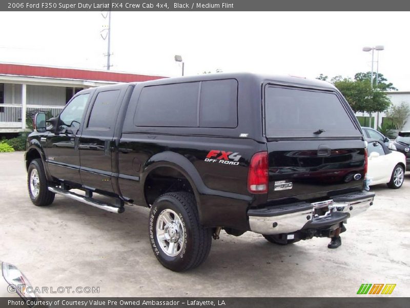 Black / Medium Flint 2006 Ford F350 Super Duty Lariat FX4 Crew Cab 4x4