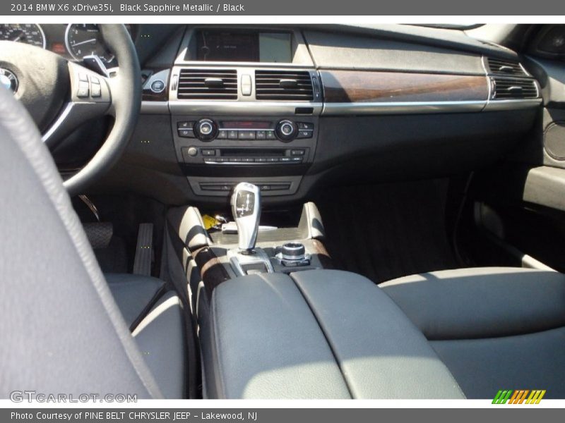 Black Sapphire Metallic / Black 2014 BMW X6 xDrive35i