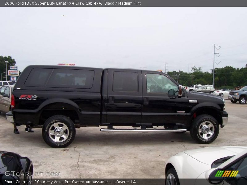 Black / Medium Flint 2006 Ford F350 Super Duty Lariat FX4 Crew Cab 4x4