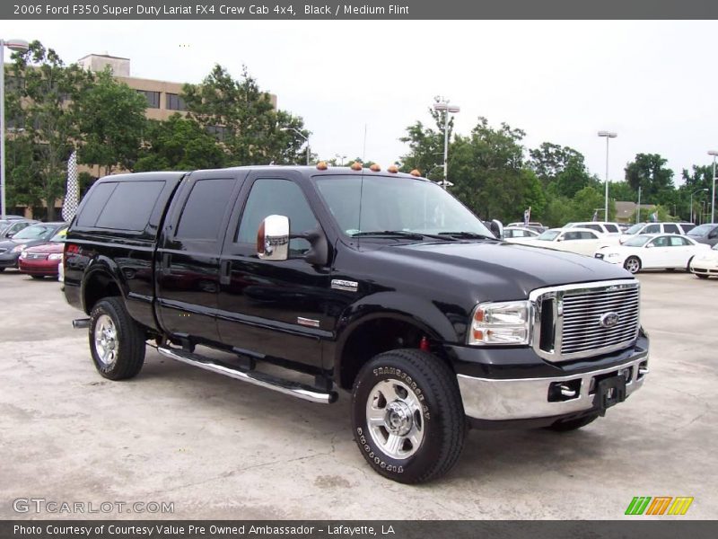 Black / Medium Flint 2006 Ford F350 Super Duty Lariat FX4 Crew Cab 4x4