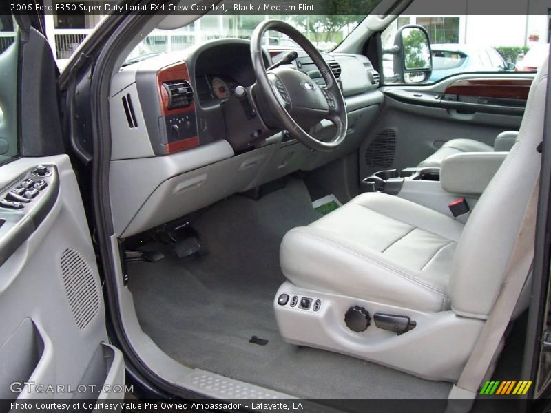 Black / Medium Flint 2006 Ford F350 Super Duty Lariat FX4 Crew Cab 4x4
