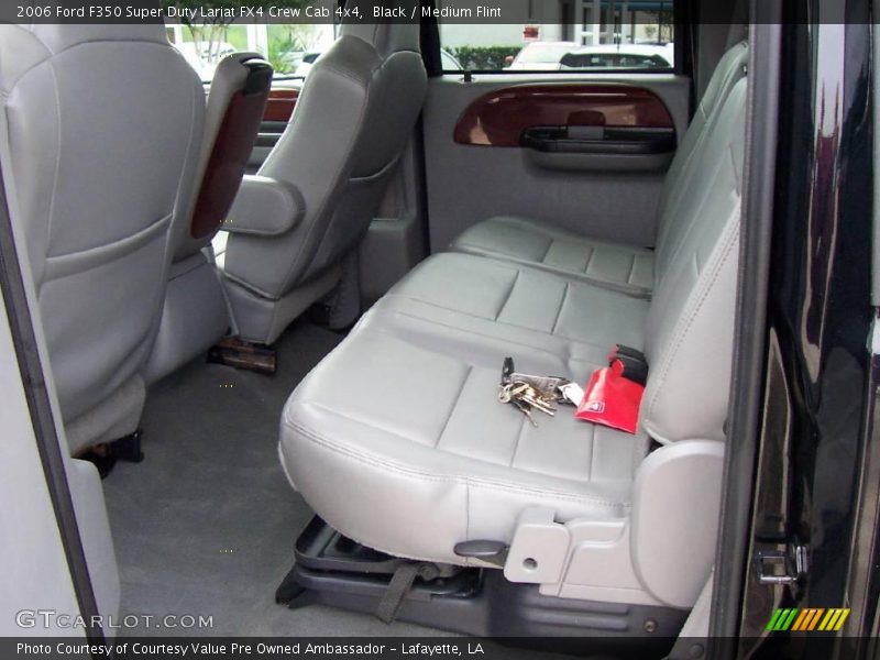 Black / Medium Flint 2006 Ford F350 Super Duty Lariat FX4 Crew Cab 4x4