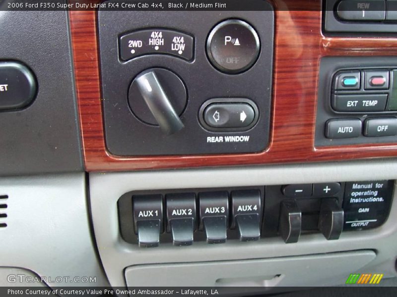Black / Medium Flint 2006 Ford F350 Super Duty Lariat FX4 Crew Cab 4x4