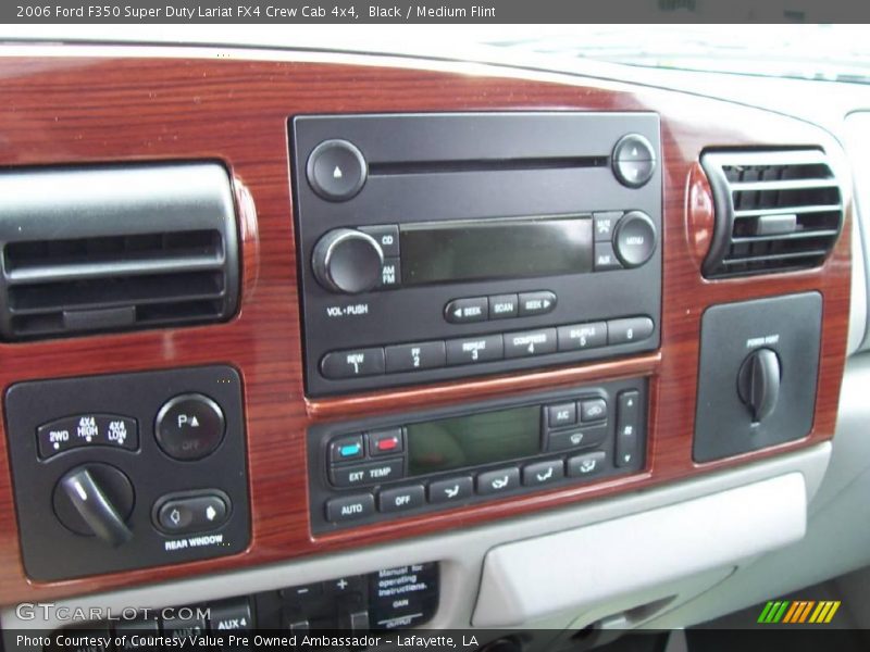 Black / Medium Flint 2006 Ford F350 Super Duty Lariat FX4 Crew Cab 4x4