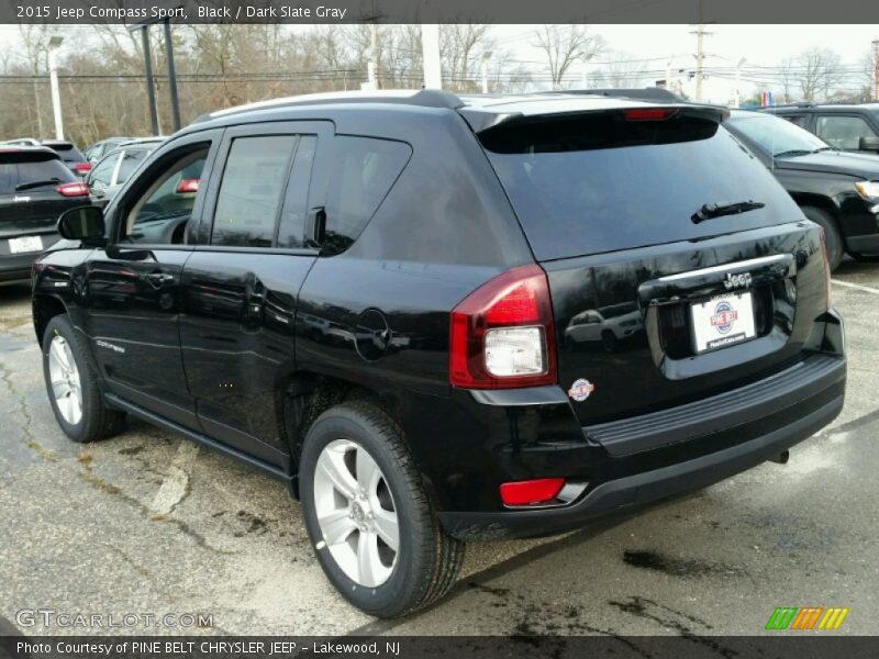 Black / Dark Slate Gray 2015 Jeep Compass Sport